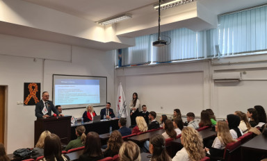 Students of the Faculty of Social Sciences organize a lecture and exhibition dedicated to the ’16 Days of Activation against gender-based and domestic violence’